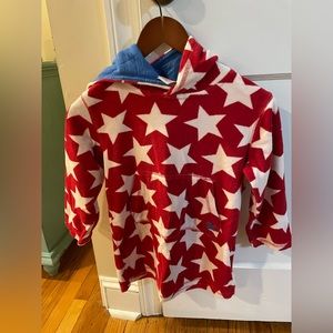 Size 5/6 toweling cover up mini boden guc